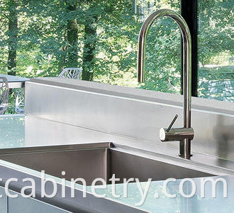 stainless steel sink cabinet